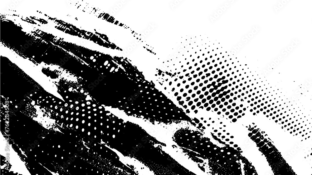 Horizontal Distressing Pattern Vector de Stock Dot Horizontal Distress Overlay Texture. Subtle grain ...