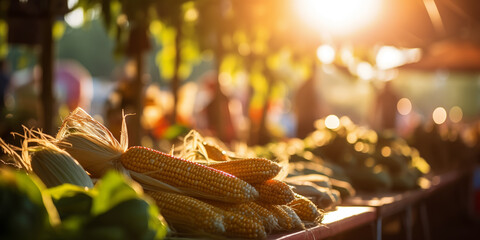 Regional organic shop, farmers market, vegetarian, vegan food background.