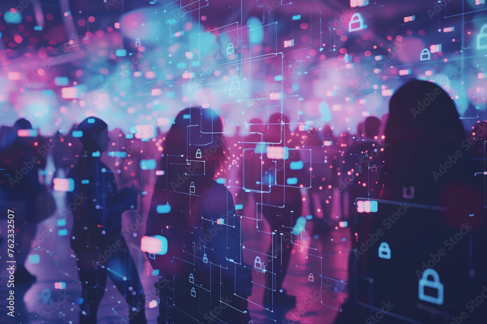 Influencer Marketing Concept: Digital VIsualization of Popular Social ...
