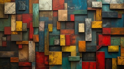 Poster - colorful texture