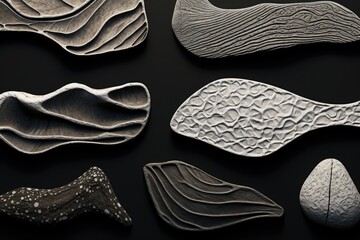 Poster - Various ceramic items for decoration or household use