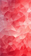 Abstract geometric rumpled triangular shapes background in bright pink and orange colors