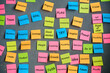© GVS - Colorful sticky notes with business motivation quotes