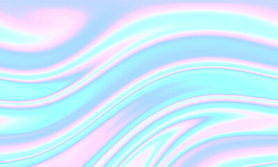 Wall Mural - pastel color hologram gradient background