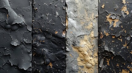 Poster - Background set, Grunge Urban Backgrounds. Texture Vector. Dust Overlay Distress Grain. Just place illustration over any object to create a grungy effect. Abstract, splattered, dirty, texture to
