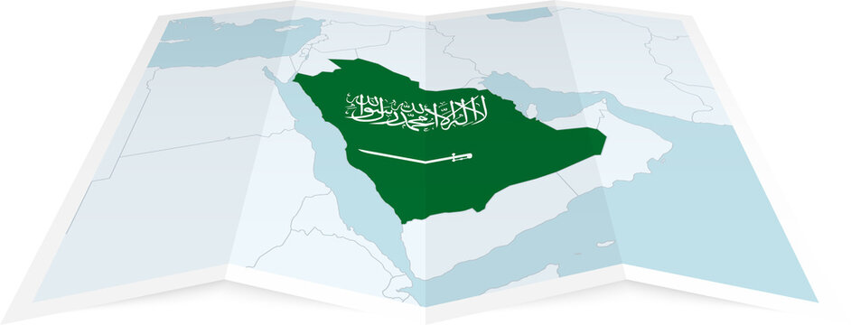 Saudi Arabia map