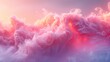 Vibrant Sunset Hues Blending With Clouds in a Colorful Twilight Sky