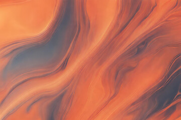 Wall Mural - Abstract Gradient Smooth Blurred Marble Orange Background Image