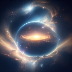 Wall Mural - In the beginning of the space that created by god