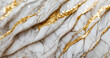 Abstrakcyjne tło, deseń biel i złoto,. Tekstura marmur, złoty wzór