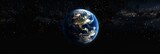 Fototapeta Kosmos - Orbital banners: Captivating Earth views from the heavens