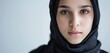 Elegant Hijab: Contemporary Portrait of a Young Muslim Girl