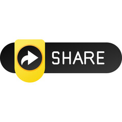 Sticker - Share Web Button