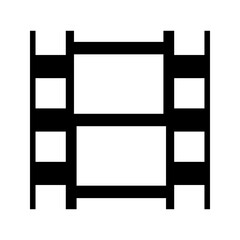 Poster - media player icon vector. video player