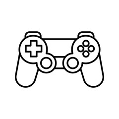 Poster - icon, control, joystick, gamepad, line, joypad, computer, digital, stream, activity, technology, button, wireless, console, gaming, streaming, game controller, streaming media, controller game, contro