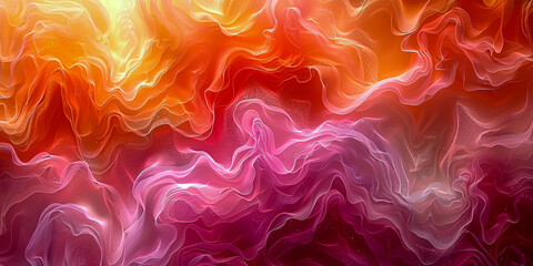 Wall Mural - smoke peach fuzz and purple abstract background with texture lines