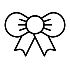 Poster - bow line icon