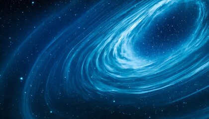 wide blue nebula starry sky technology sci fi background material