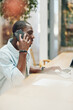 © SHOTPRIME STUDIO - Adult man computer businessman business person male sitting laptop technology talking professional working office
