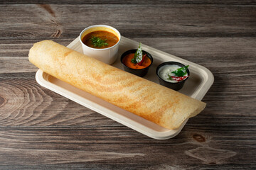 Wall Mural - A view of a dosa.