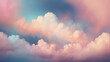 abstract pastel background reminiscent of cotton candy clouds