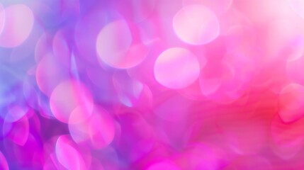 Aufkleber - Viva magenta pink purple vivid iridescent colors transitions Soft Pastel colores gradient Holographic blurred abstract background : Generative AI