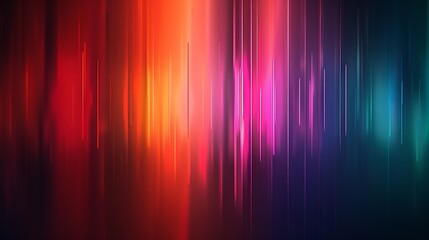 Poster - Abstract gradient colored blurry background suitable for your banner poster flyer and more design : Generative AI