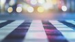 Blurred defocused abstract background of zebra crossing in urban business area : Generative AI