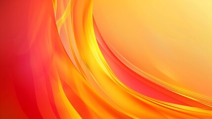 Fototapete - Yellow orange red abstract background Gradient Light Bright Colorfull background with space for design Mothers Day Valentine September 1 Halloween autumn thanksgiving Web banner Templa : Generative AI