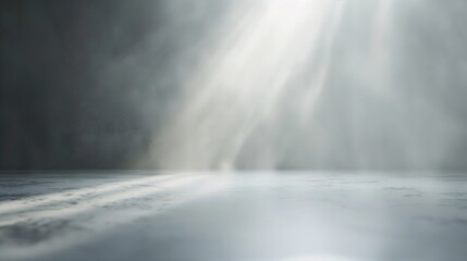Fototapete - Abstract background  light flashes on grey background : Generative AI