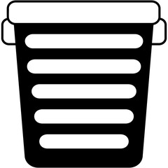 Poster - Rubbish Bin Icon