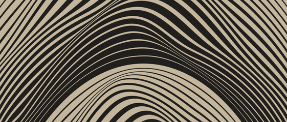Poster - abstract geometric pattern art vector illustration.
