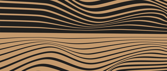 Poster - abstract geometric pattern art vector illustration.