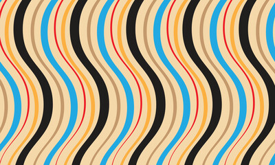 Poster - abstract geometric pattern art vector illustration.