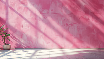 Wall Mural - Modern Simplicity: Pink Walls for a Fresh Look