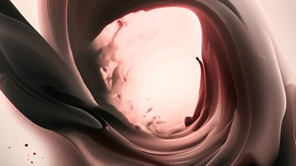 Poster - Swirling Circle Animation Generative AI