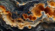 A closeup of a distant planets surface showcasing intricate and alienlooking patterns and formations. The cosmic and otherworldly nature of the image makes one ponder the