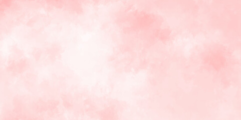 Poster - abstract beautiful decorative and lovely soft pink grunge watercolor texture background design. wate