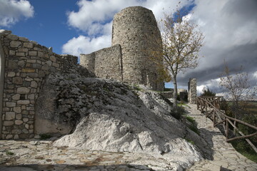 Wall Mural - castle of rocca san felice italy