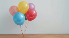 A Bunch Of Colorful Balloons With One That Says Quot Rainbow Quot On The Top