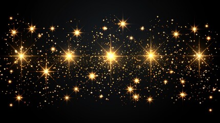 Aufkleber - Star light glow template isolated on transparent background