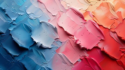 Poster - Seamless painting strokes