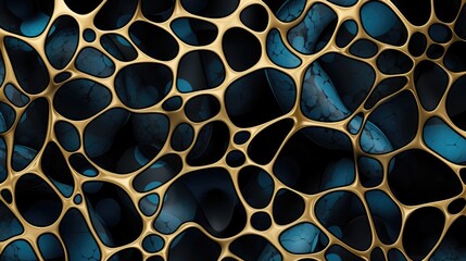 Aufkleber - Close up view of a bone structure, ideal for medical illustrations