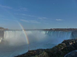 Canvas Print - Les Chutes du Niagara arc-en-ciel