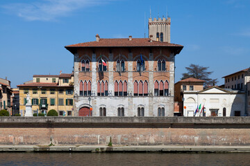 Wall Mural - The Palazzo Vecchio de’ Medici in Pisa