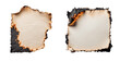 © drimerz - burnt paper isolated on transparent background