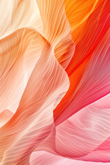 Poster - Petal canyon. Abstract colorful background. Created with Generative AI technology.