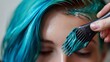 Vivid Turquoise Semi-Permanent Hair Gel