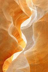 Poster - Surreal colorful canyon landscape. Background image. Created with Generative AI technology.