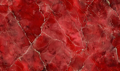 Wall Mural - red marble seamless pattern,Generative AI 